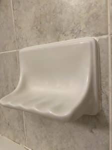 Soap Dish connected to the wall